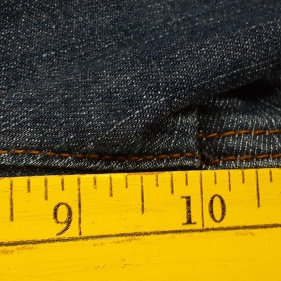 DKNY Cropped Cuffed Low Rise Jeans - Picture 6 of 12